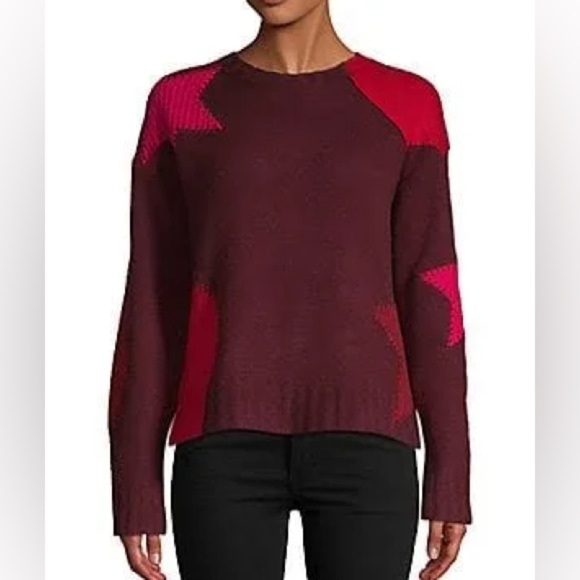 360 Cashmere Julia star patchwork sweater - Picture 2 of 6